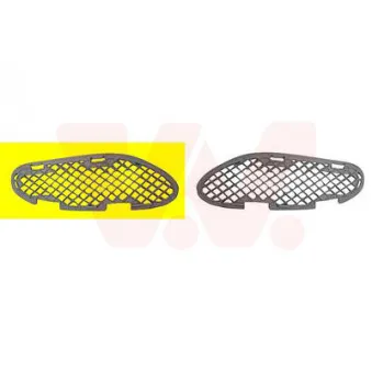 VAN WEZEL 3031592 - Grille de ventilation, pare-chocs avant droit