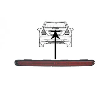 Feu stop additionnel VAN WEZEL OEM A2118200156