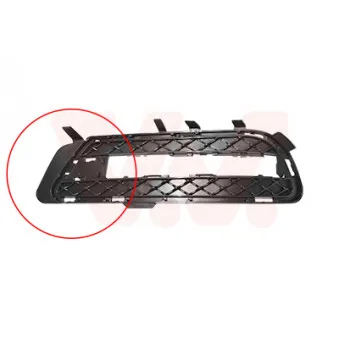 Grille de ventilation, pare-chocs avant gauche VAN WEZEL [3044591]