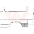 Panneau latéral arrière gauche VAN WEZEL [3072143]