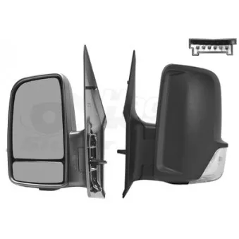 Rétroviseur extérieur VAN WEZEL OEM A9068106016