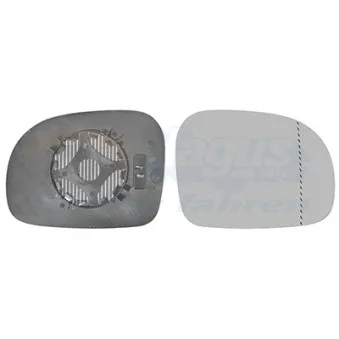 VAN WEZEL 3080836 - Verre de rétroviseur, rétroviseur extérieur