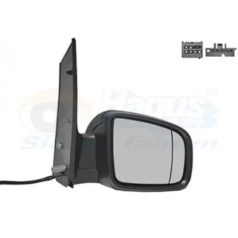 Rétroviseur extérieur VAN WEZEL OEM A1718200942