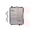 VAN WEZEL 32002014 - Radiateur, refroidissement du moteur