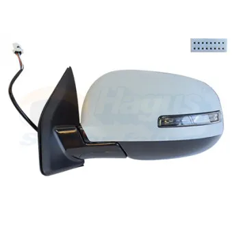 Rétroviseur extérieur VAN WEZEL 3204827