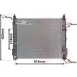Radiateur, refroidissement du moteur VAN WEZEL [33012710]