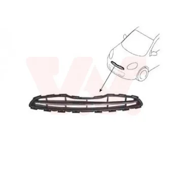 VAN WEZEL 3334510 - Grille de radiateur