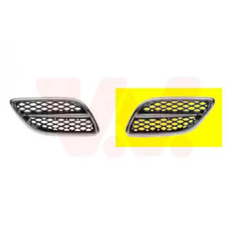 VAN WEZEL 3349511 - Grille de radiateur avant gauche