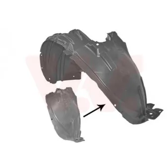 VAN WEZEL 3380434 - Garniture, passage de roue avant droit