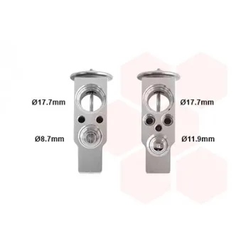 Détendeur, climatisation VAN WEZEL OEM 93175275