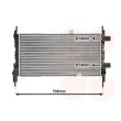 VAN WEZEL 37002068 - Radiateur, refroidissement du moteur