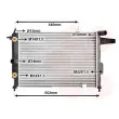 VAN WEZEL 37002120 - Radiateur, refroidissement du moteur
