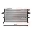 Radiateur, refroidissement du moteur VAN WEZEL [37002255]