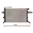 VAN WEZEL 37002256 - Radiateur, refroidissement du moteur