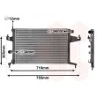 VAN WEZEL 37002306 - Radiateur, refroidissement du moteur