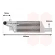 Intercooler, échangeur VAN WEZEL [37004322]