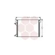 VAN WEZEL 37005452 - Condenseur, climatisation
