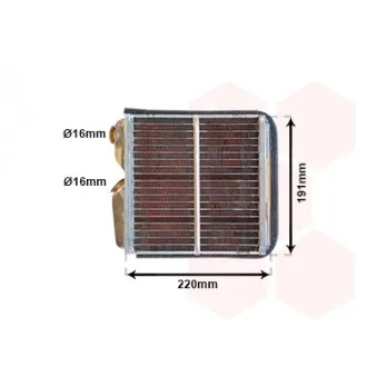 VAN WEZEL 37006240 - Système de chauffage