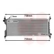 VAN WEZEL 37012185 - Radiateur, refroidissement du moteur