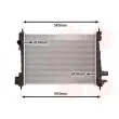 Radiateur, refroidissement du moteur VAN WEZEL [37012721]