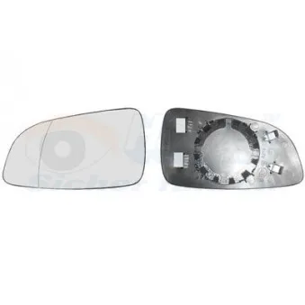 Verre de rétroviseur, rétroviseur extérieur VAN WEZEL 3745831 pour OPEL ASTRA 1.6 EcoTec - 116cv