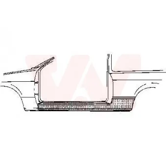 Marche-pied VAN WEZEL 3757.01