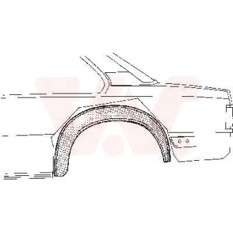 Passage de roue VAN WEZEL 3763446