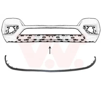 VAN WEZEL 3775500 - Spoiler