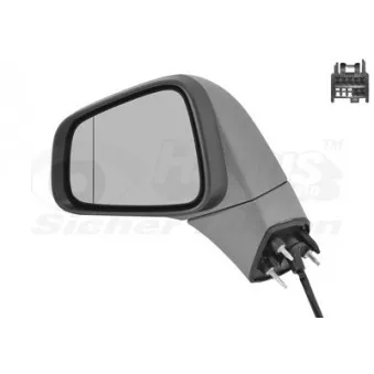 Rétroviseur extérieur VAN WEZEL OEM 1426688