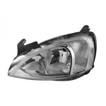 Projecteur principal VAN WEZEL OEM 09196238
