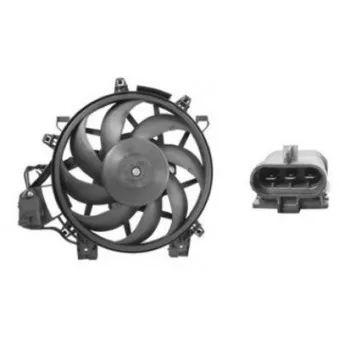 Ventilateur, condenseur de climatisation VAN WEZEL OEM 1850087