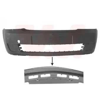 VAN WEZEL 3781576 - Pare-chocs