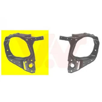 Fixation de phare VAN WEZEL [3781662]