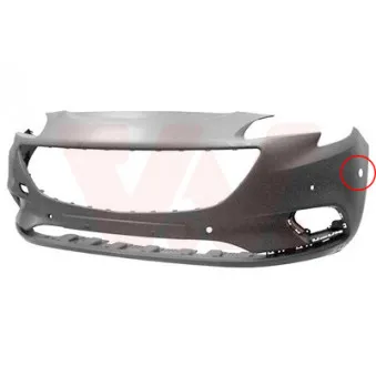 VAN WEZEL 3804576 - Pare-chocs