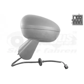 Rétroviseur extérieur VAN WEZEL OEM 13258006