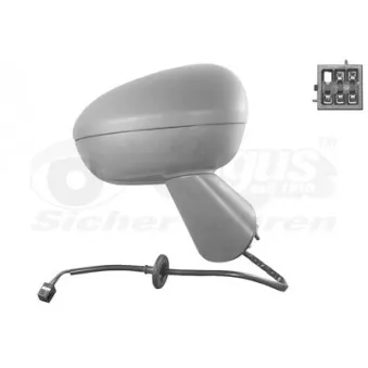 Rétroviseur extérieur VAN WEZEL OEM 1428324