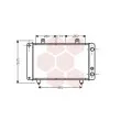 Radiateur, refroidissement du moteur VAN WEZEL [40002032]