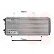 VAN WEZEL 40002151 - Radiateur, refroidissement du moteur