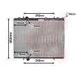 VAN WEZEL 40002281 - Radiateur, refroidissement du moteur