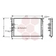 Radiateur, refroidissement du moteur VAN WEZEL [40002339]