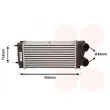 Intercooler, échangeur VAN WEZEL [40004299]