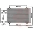 VAN WEZEL 40005215 - Condenseur, climatisation
