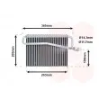 VAN WEZEL 4000V039 - Évaporateur climatisation