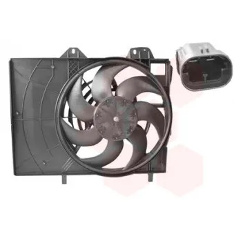 Ventilateur, refroidissement du moteur VAN WEZEL 4029748 pour CITROEN C3 1.6 BlueHDi 100 - 99cv