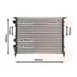 VAN WEZEL 43002118 - Radiateur, refroidissement du moteur