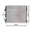 VAN WEZEL 43002270 - Radiateur, refroidissement du moteur