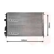VAN WEZEL 43002312 - Radiateur, refroidissement du moteur