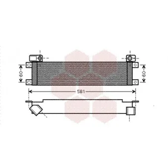 Radiateur d'huile VAN WEZEL OEM 6025310186