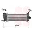 VAN WEZEL 43004615 - Intercooler, échangeur