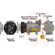 VAN WEZEL 4300K452 - Compresseur, climatisation